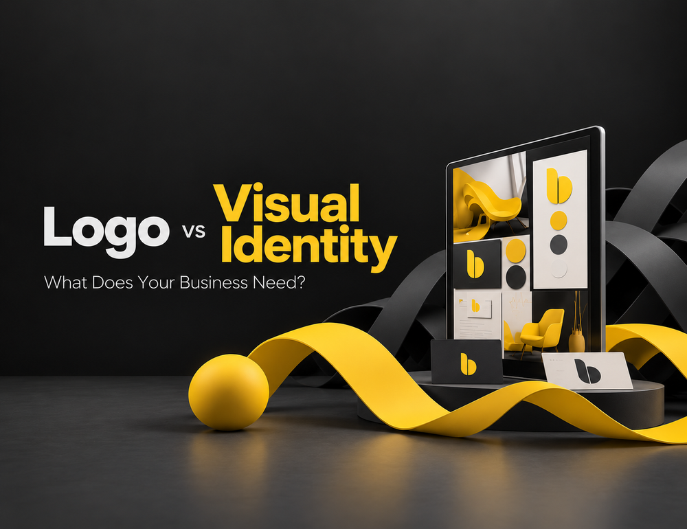 Logo vs Visual Identity: What Does Your Business Need?